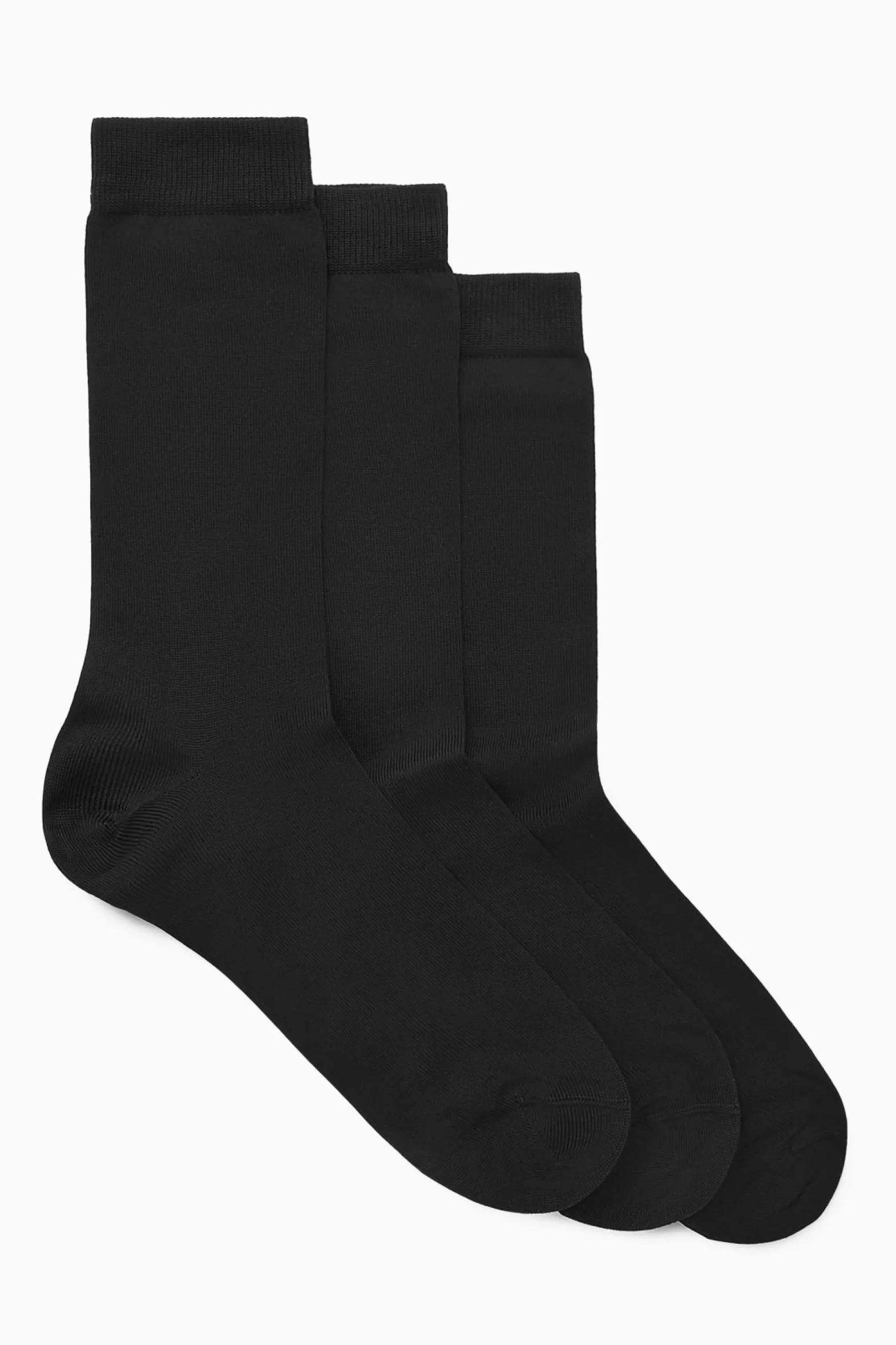 COS 3-PACK MERCERISED COTTON SOCKS