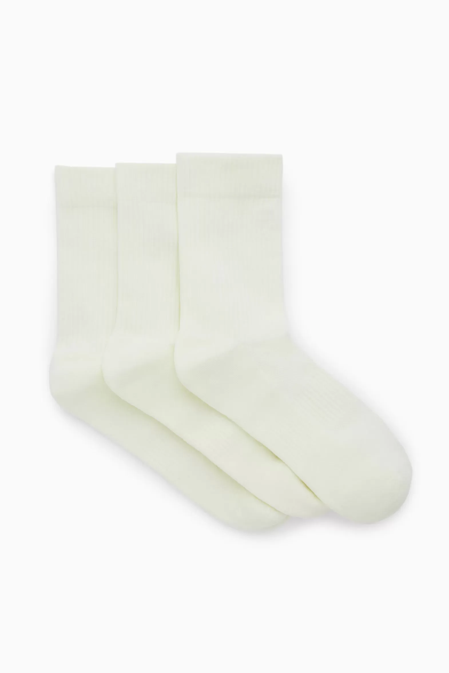 COS 3-PACK RIBBED SPORT SOCKS