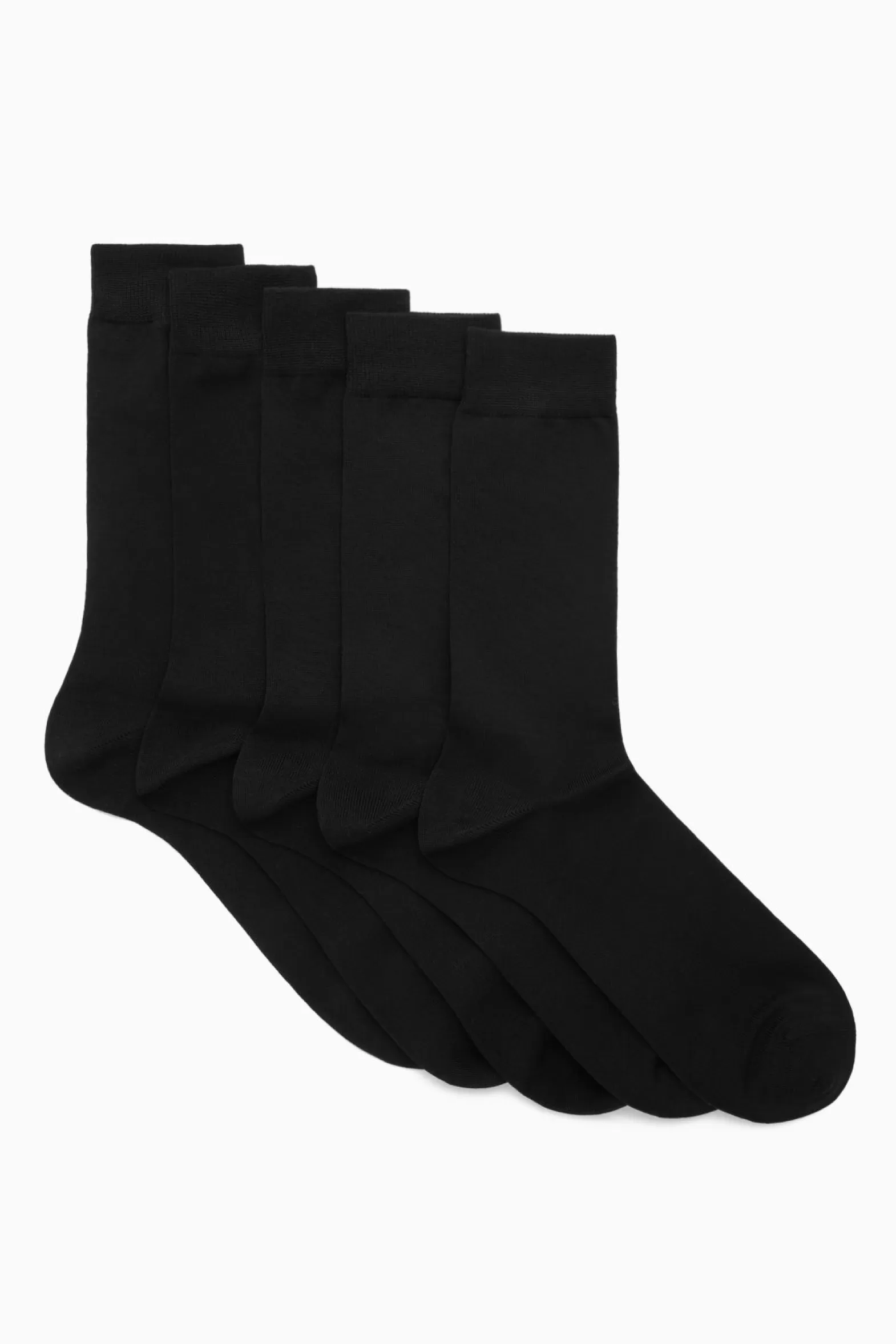 COS 5-PACK MERCERISED COTTON SOCKS