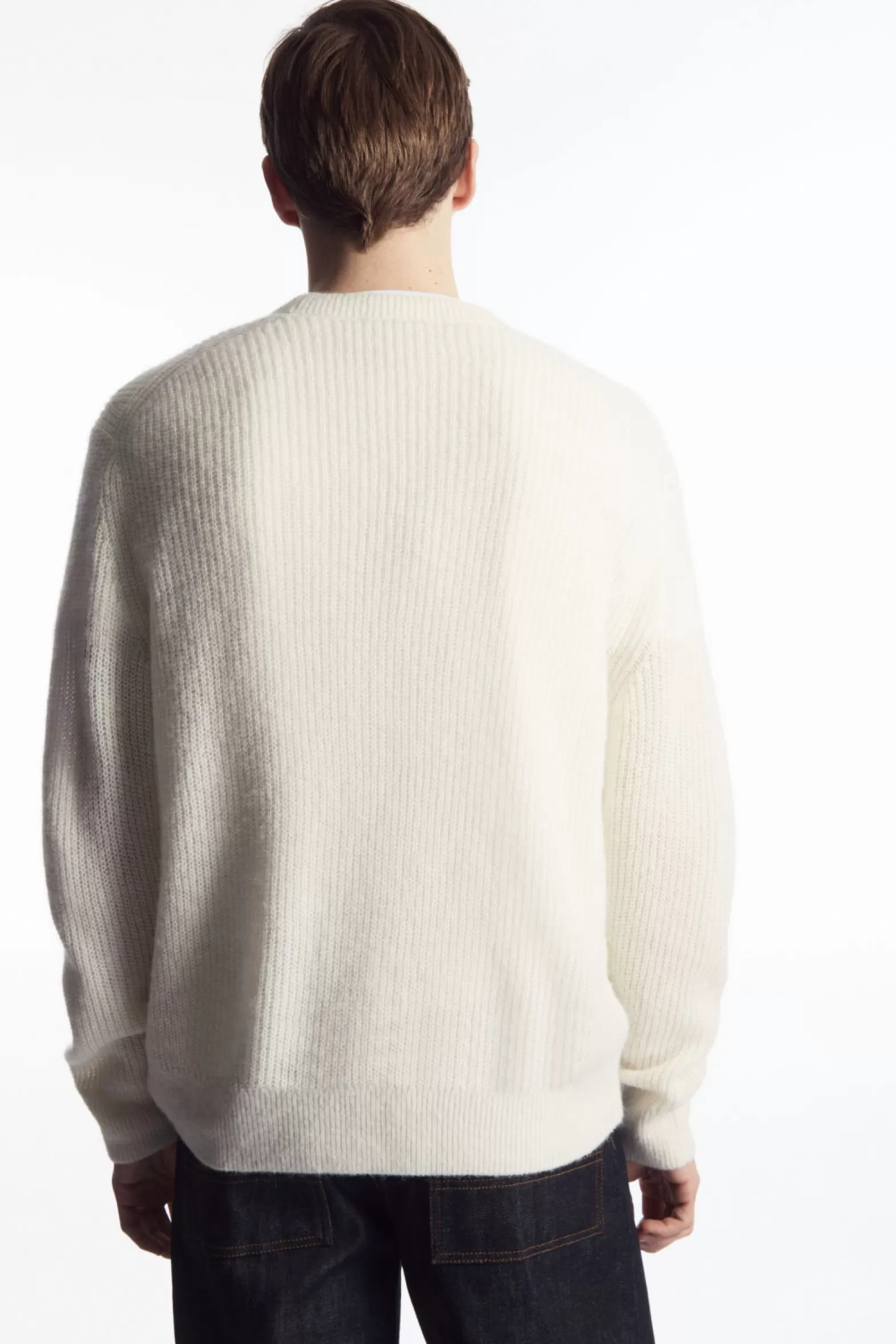 COS ALPACA-BLEND CREW-NECK JUMPER