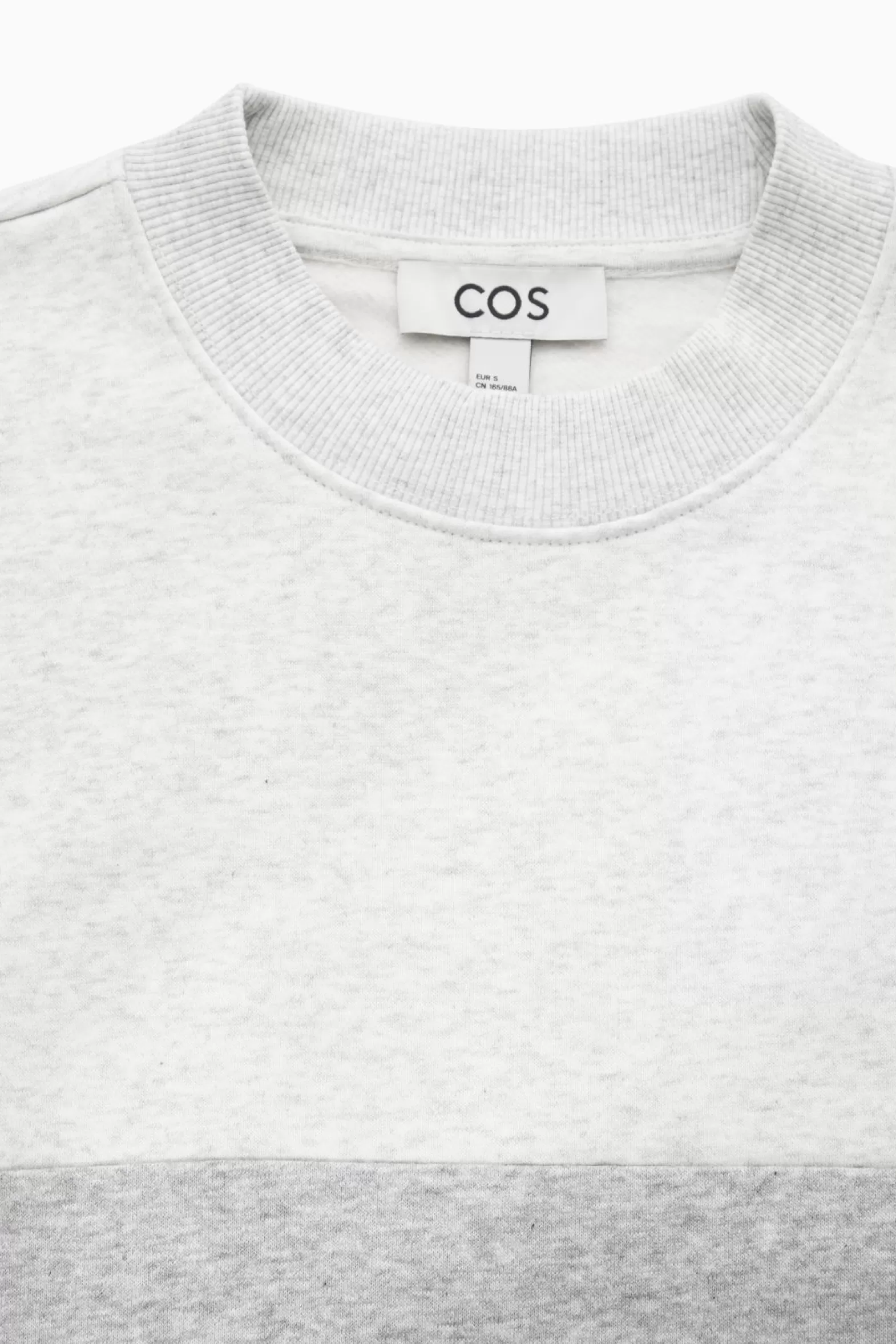 COS COLOUR-BLOCK SWEATSHIRT