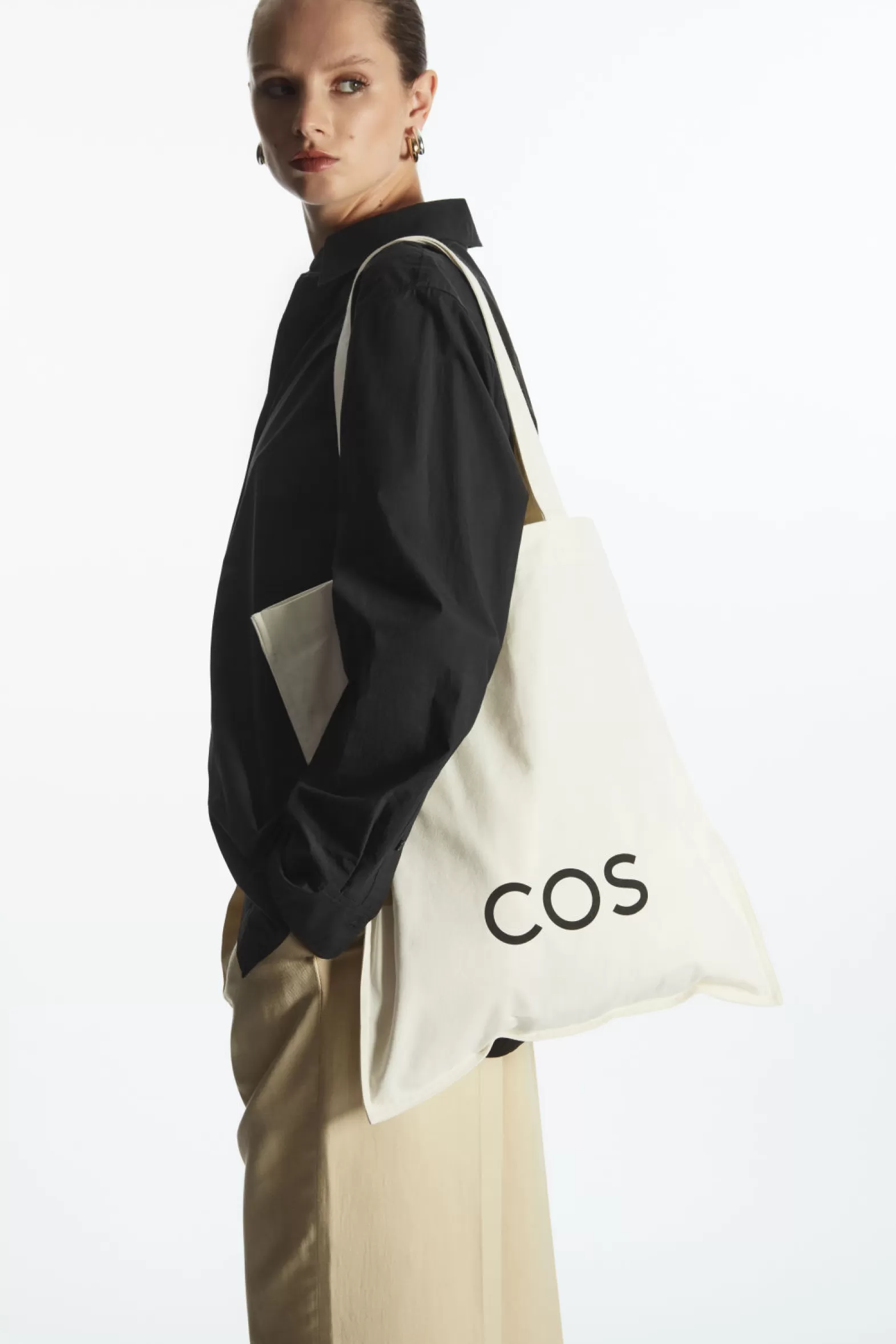 COS EQUALITY CANVAS TOTE BAG