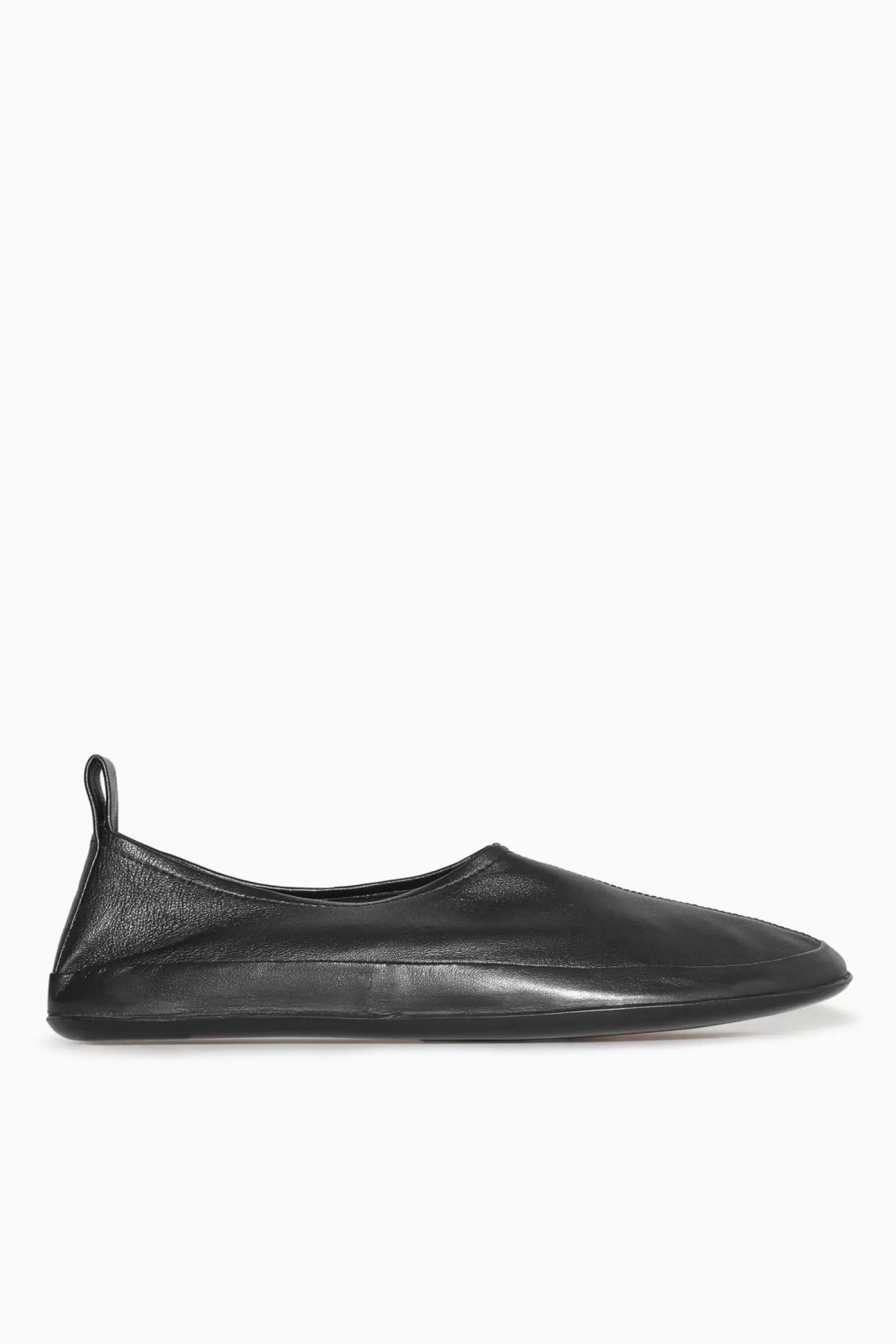 COS LEATHER BALLET FLATS