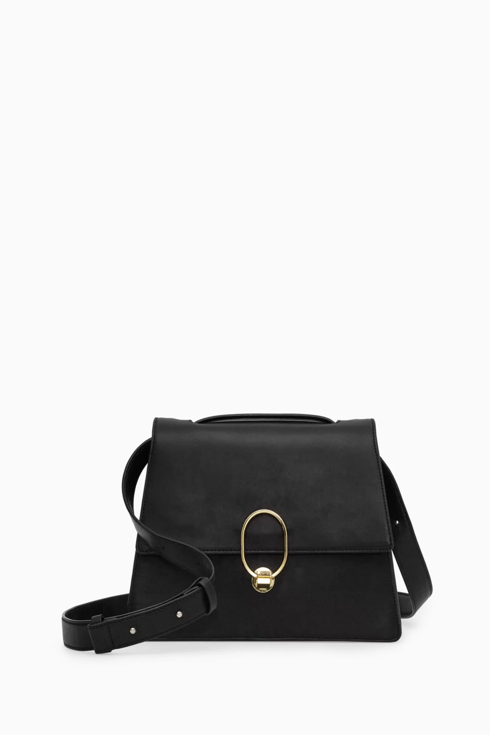 COS MINI CLASP CROSSBODY - LEATHER