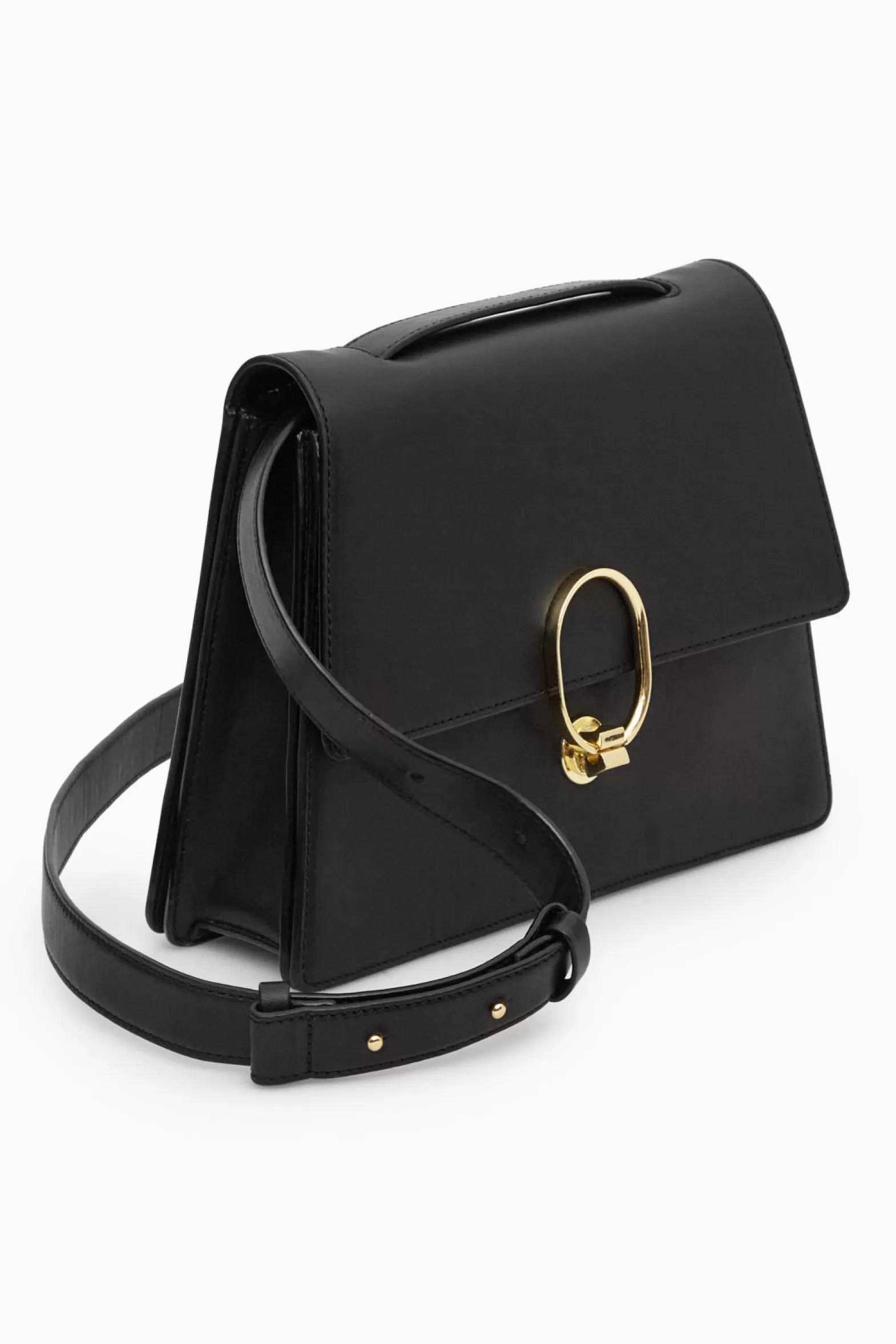 COS MINI CLASP CROSSBODY - LEATHER