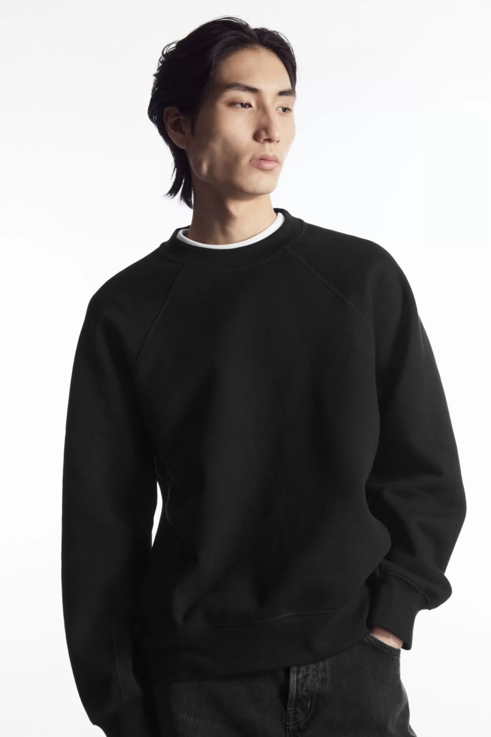 COS PANELLED SWEATSHIRT