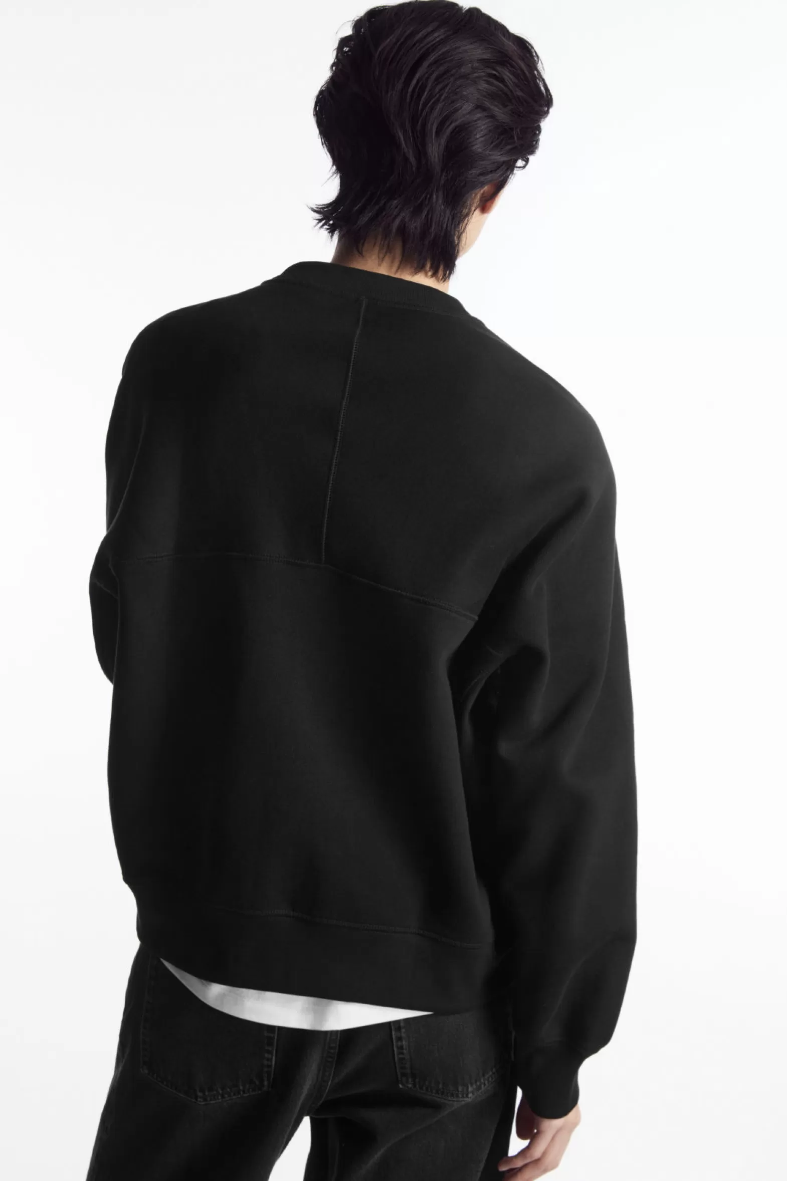 COS PANELLED SWEATSHIRT