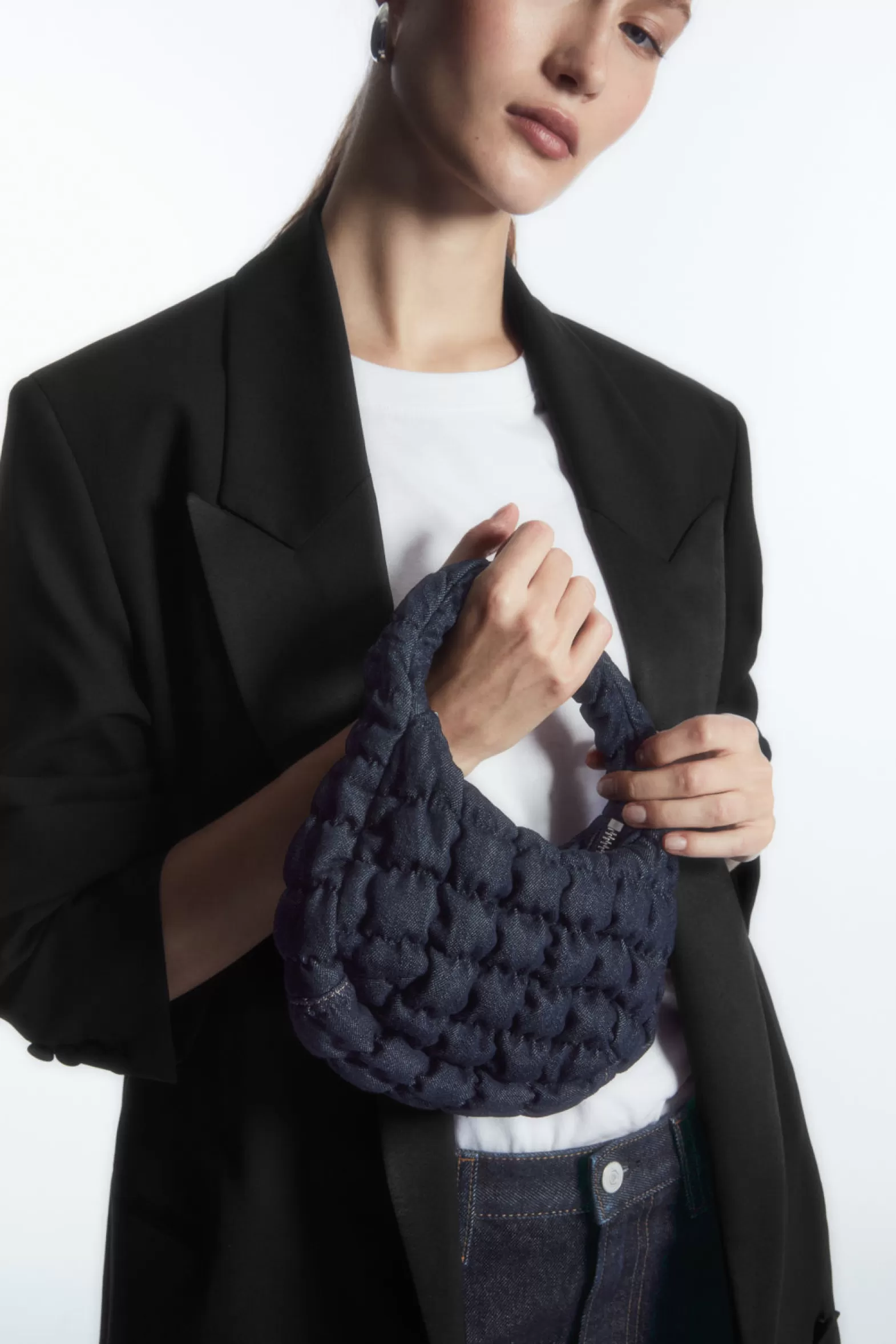 COS QUILTED MICRO BAG