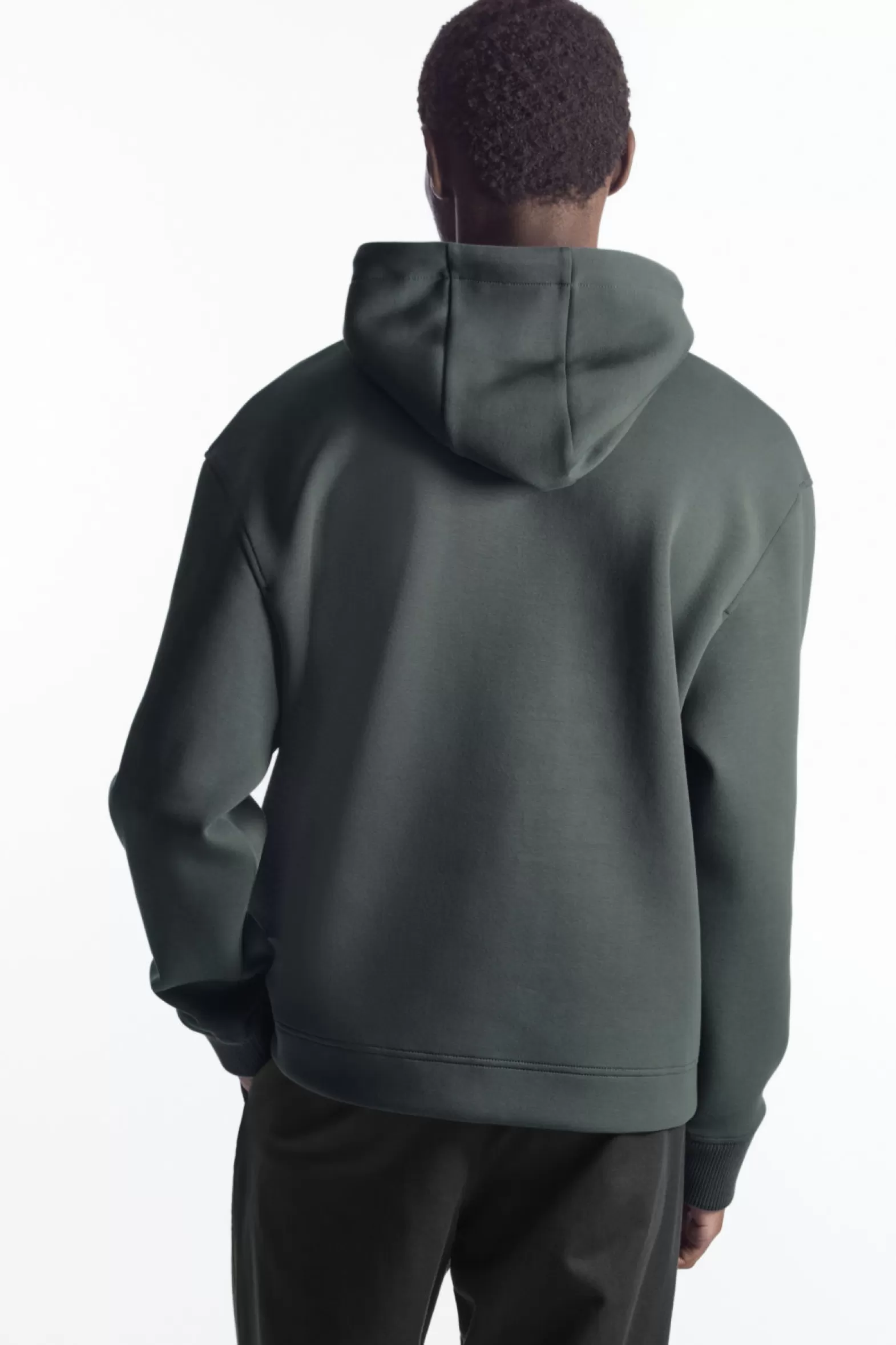 COS RELAXED-FIT SCUBA HOODIE