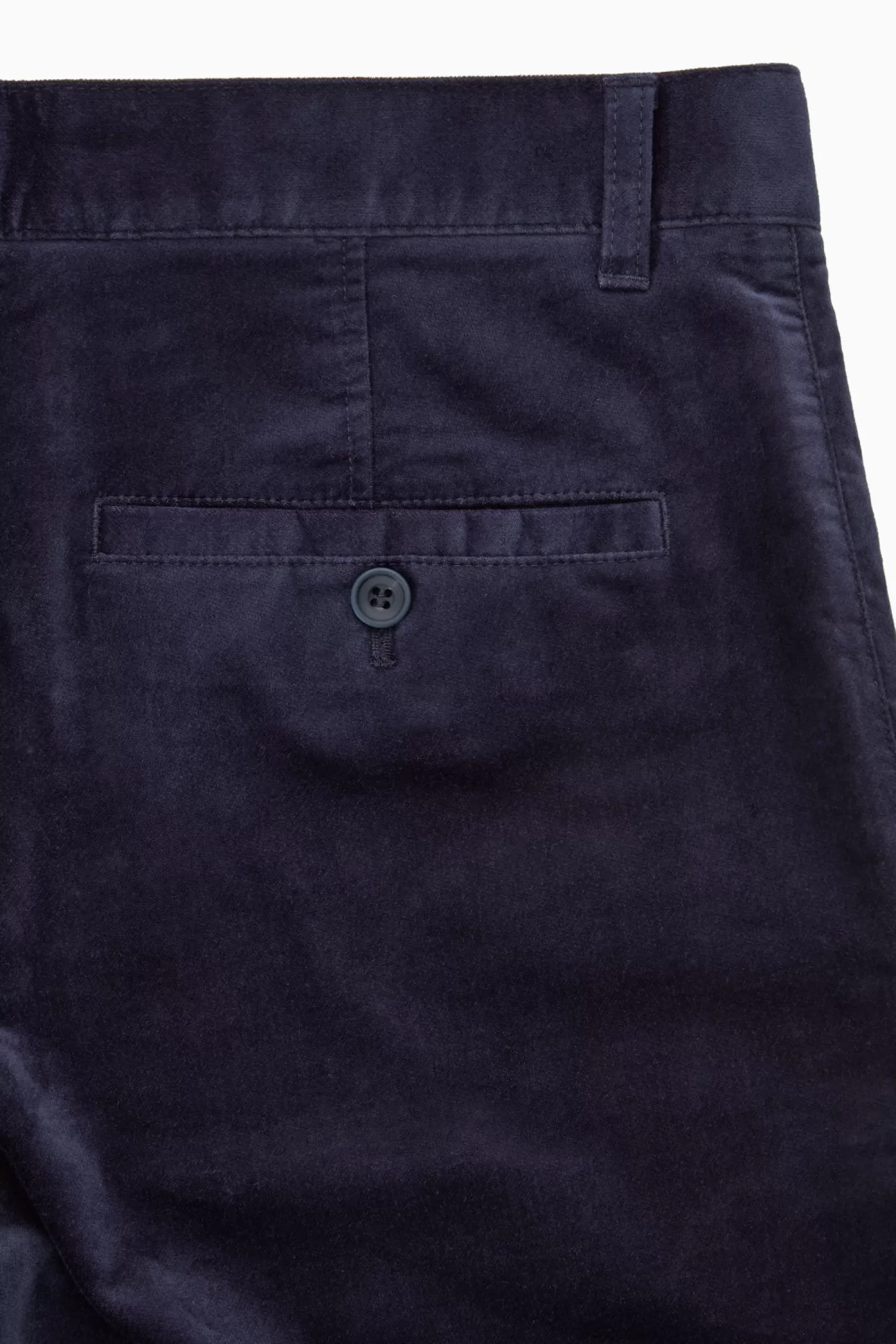 COS STRAIGHT-LEG COTTON-MOLESKIN TROUSERS