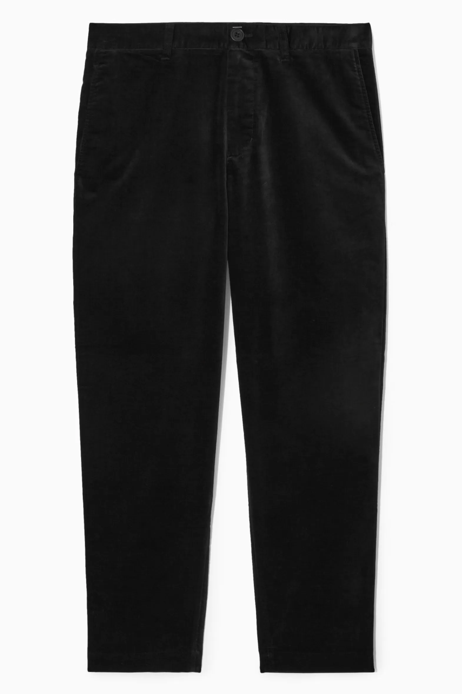 COS STRAIGHT-LEG COTTON-MOLESKIN TROUSERS