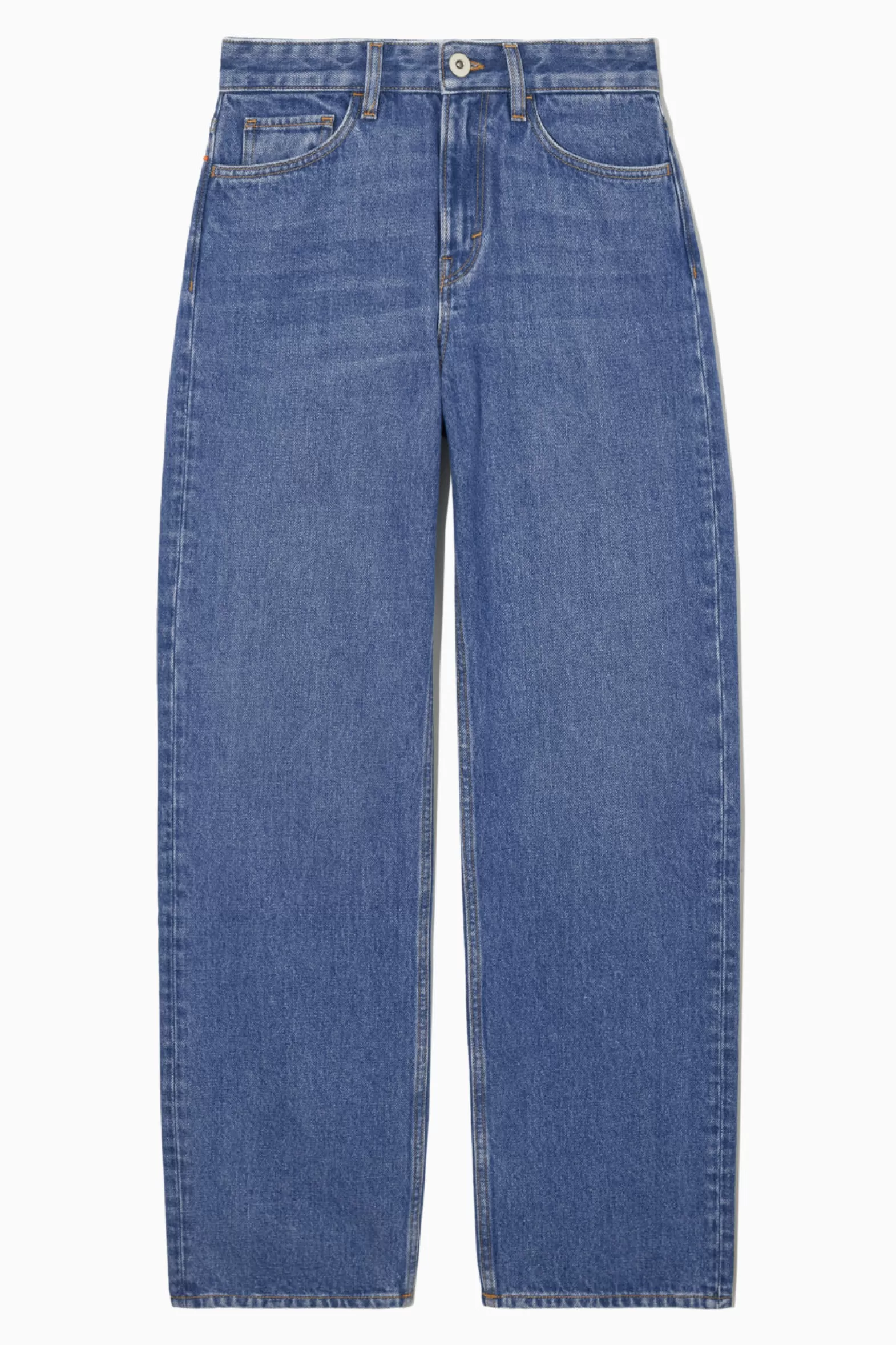 COS STRAIGHT-LEG LOOSE-FIT EXTRA-LONG JEANS