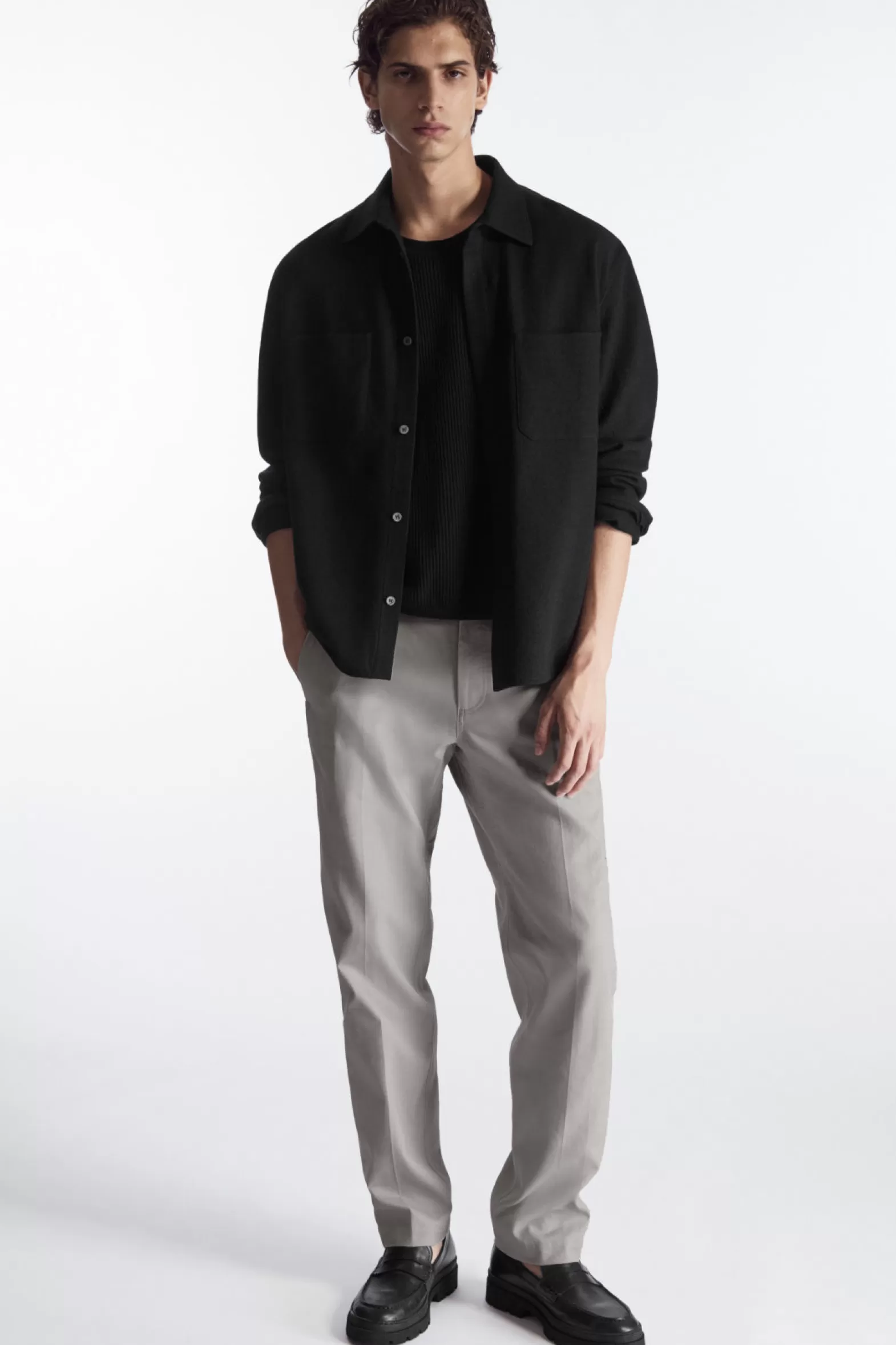 COS STRAIGHT-LEG UTILITY TROUSERS