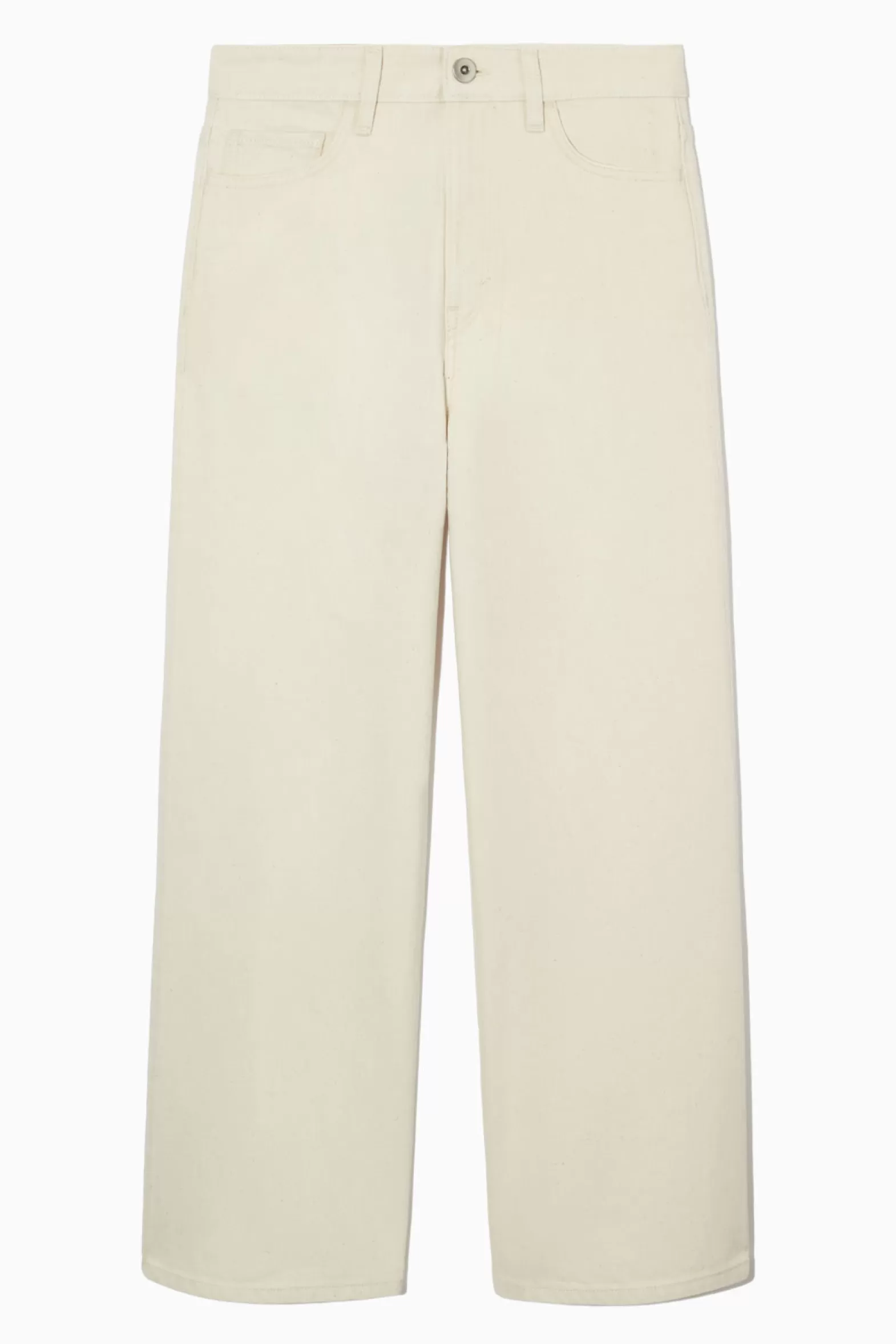 COS WIDE-LEG HIGH-RISE ANKLE-LENGTH JEANS