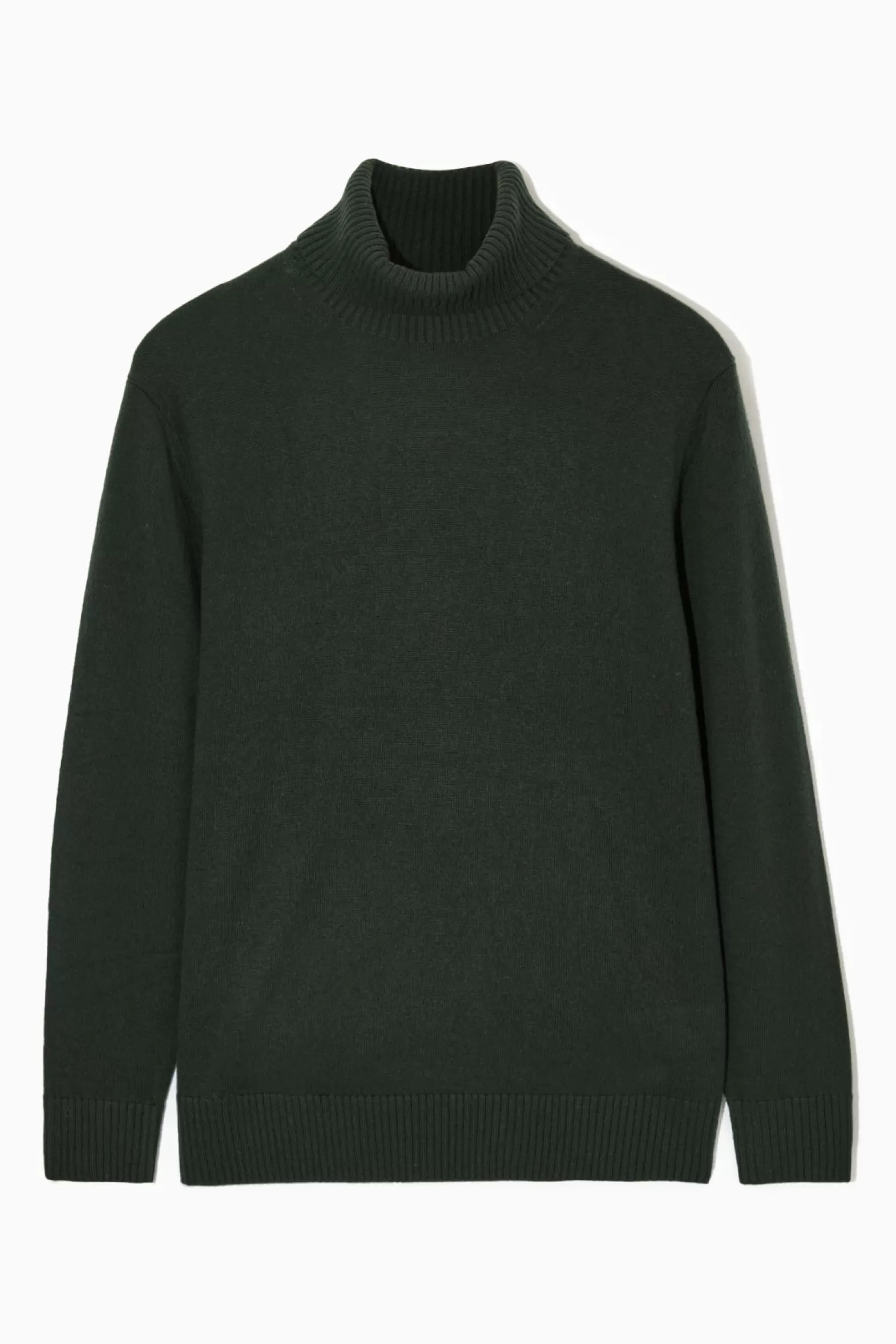 COS WOOL-CASHMERE TURTLENECK JUMPER